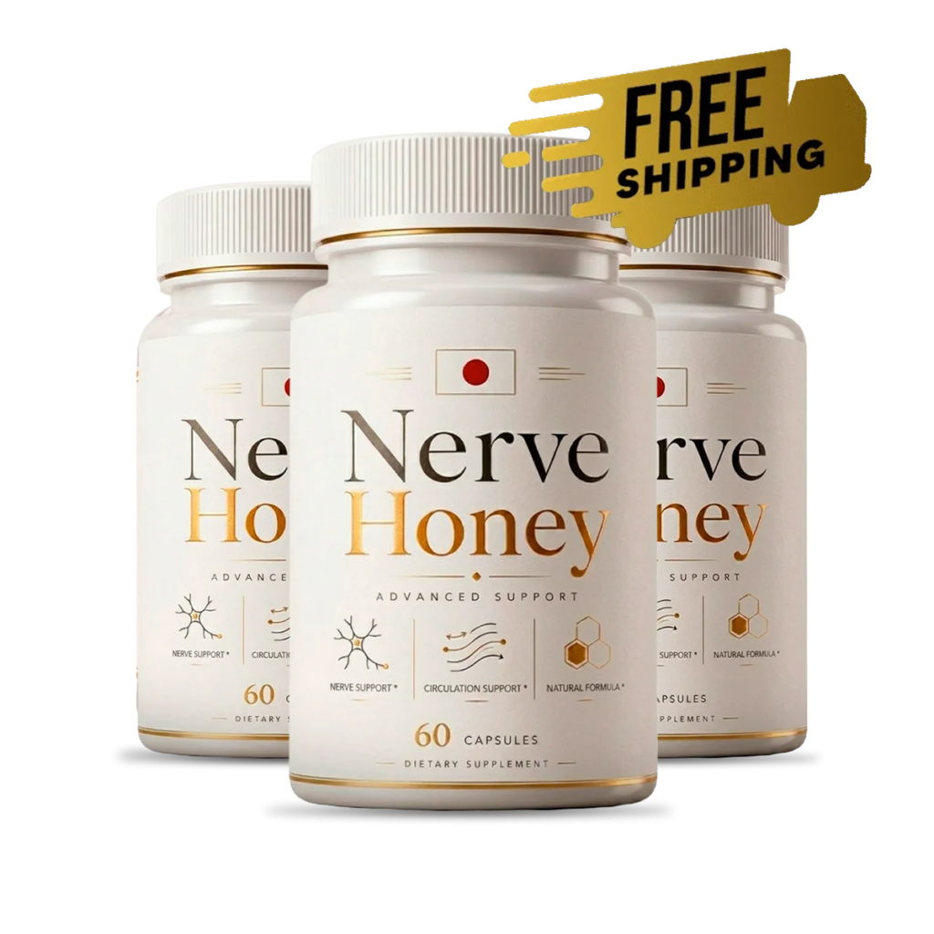 Nerve Honey 3 bottle package