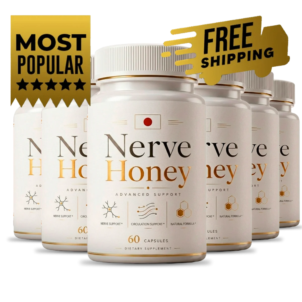 Nerve Honey 6 bottle best value package with bonuses